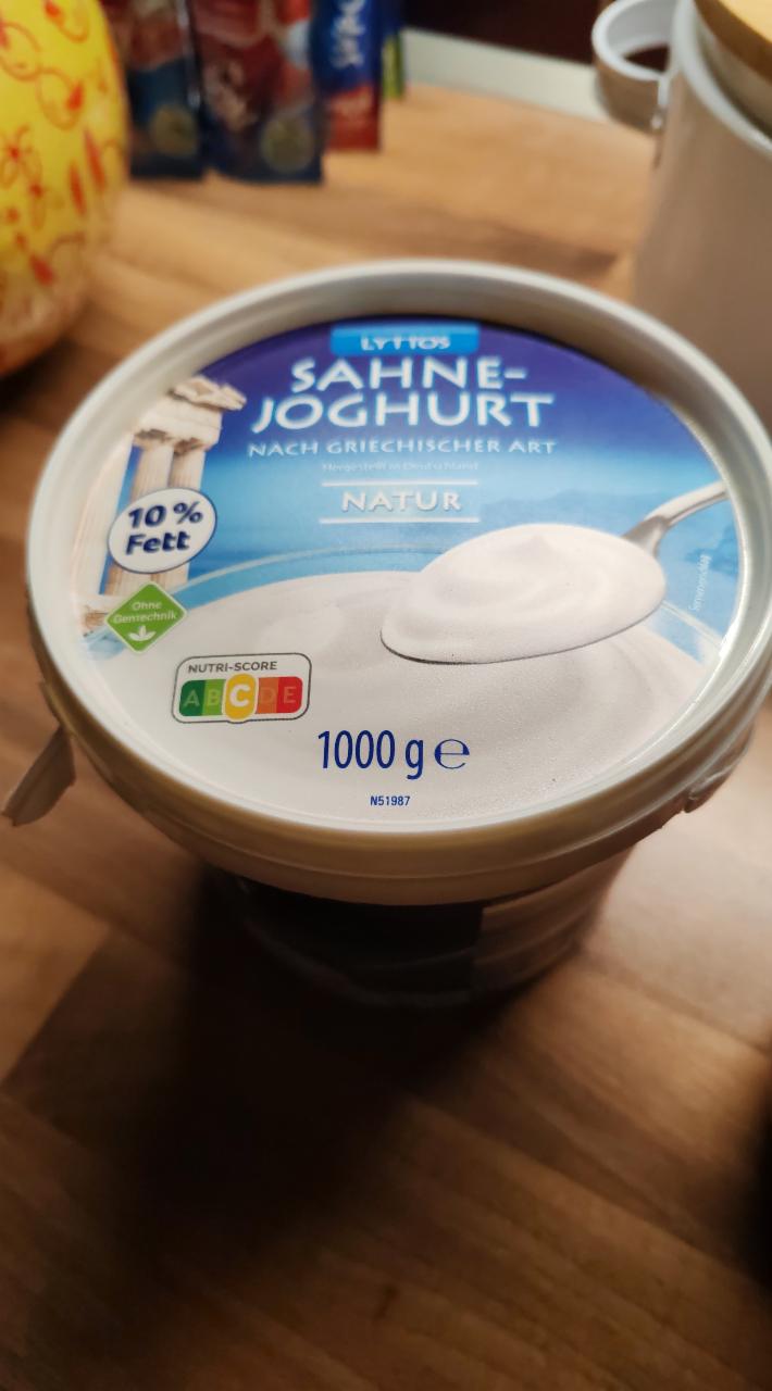 Fotografie - sahnejogurt mild griechischer art