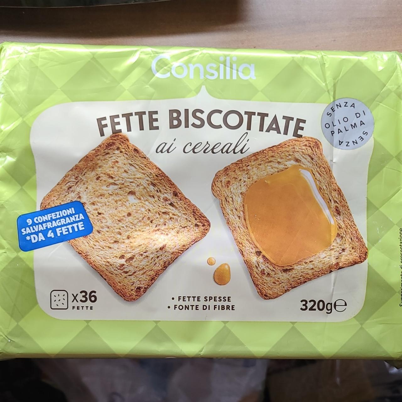 Fotografie - Fette biscottate ai cereali Consilia