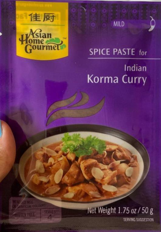 Fotografie - Spice paste indian korma curry Asian Home Gourmet