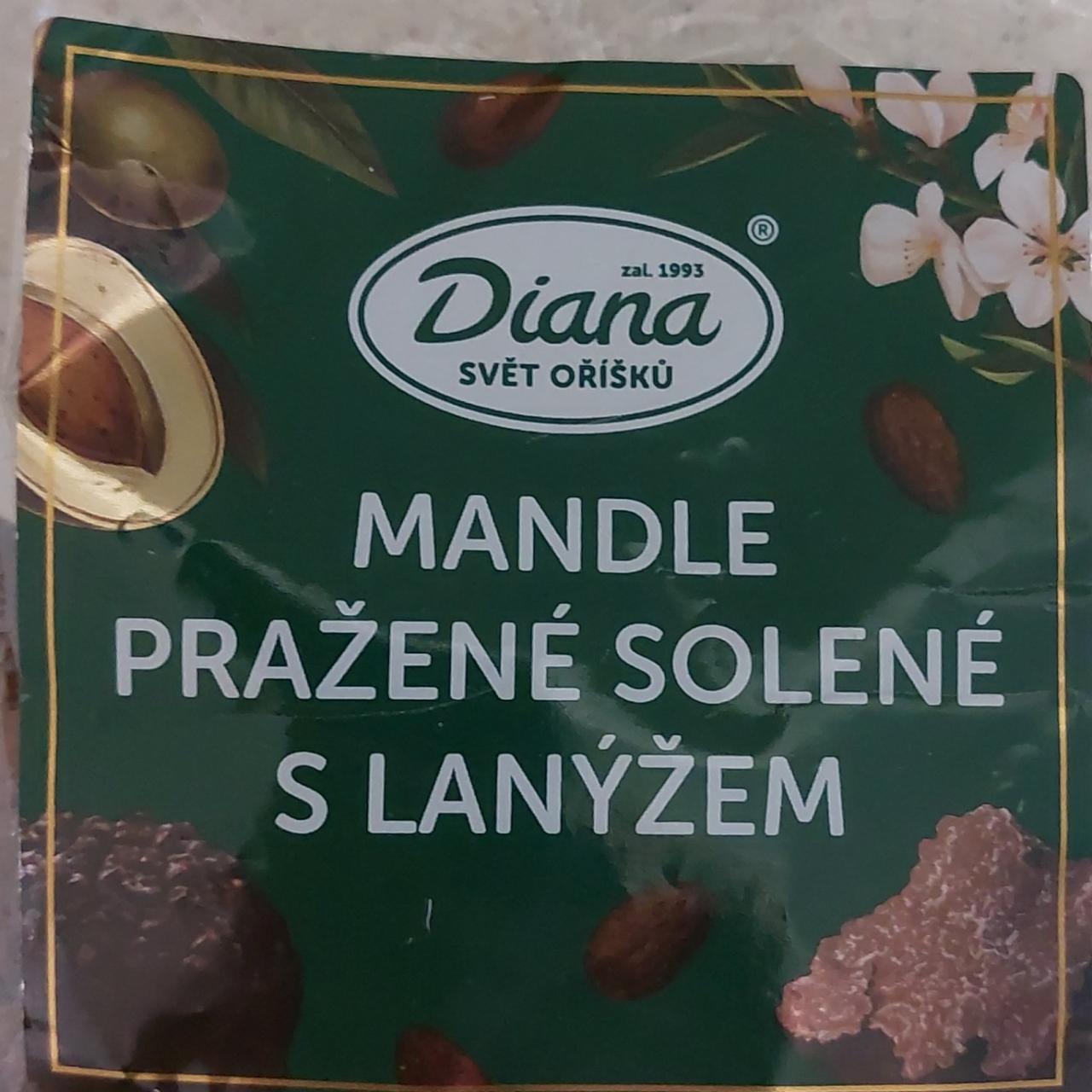 Fotografie - Mandle pražené solené s lanýžem Diana Svět oříšků