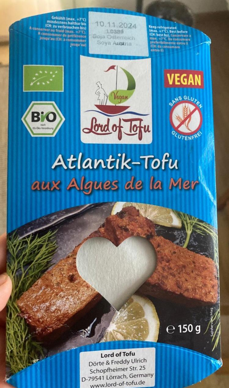 Fotografie - Bio atlantik-tofu aux algues de la mer Lord of Tofu