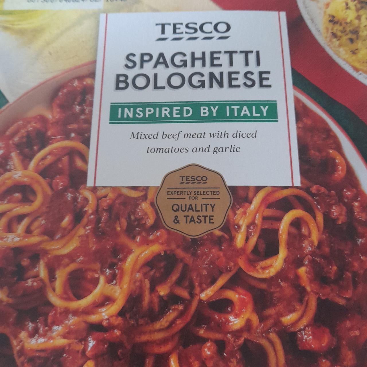 Fotografie - Spaghetti bolognese inspired by italy Tesco