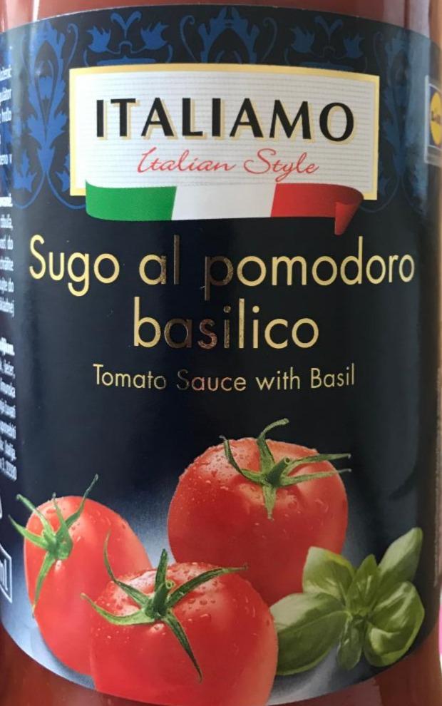 Fotografie - tomato sauce with basil Italiamo