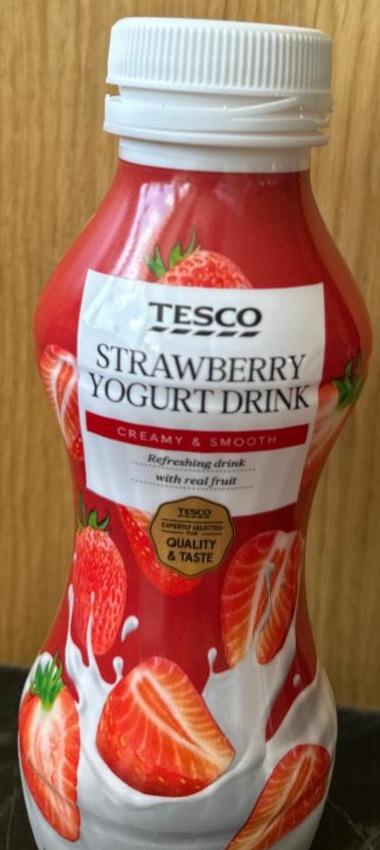 Fotografie - Strawberry yogurt drink Tesco