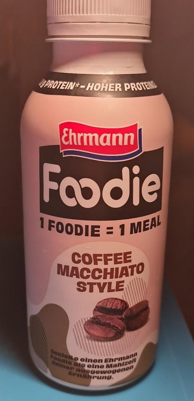 Fotografie - Foodie Coffee Macchiato Style Ehrmann