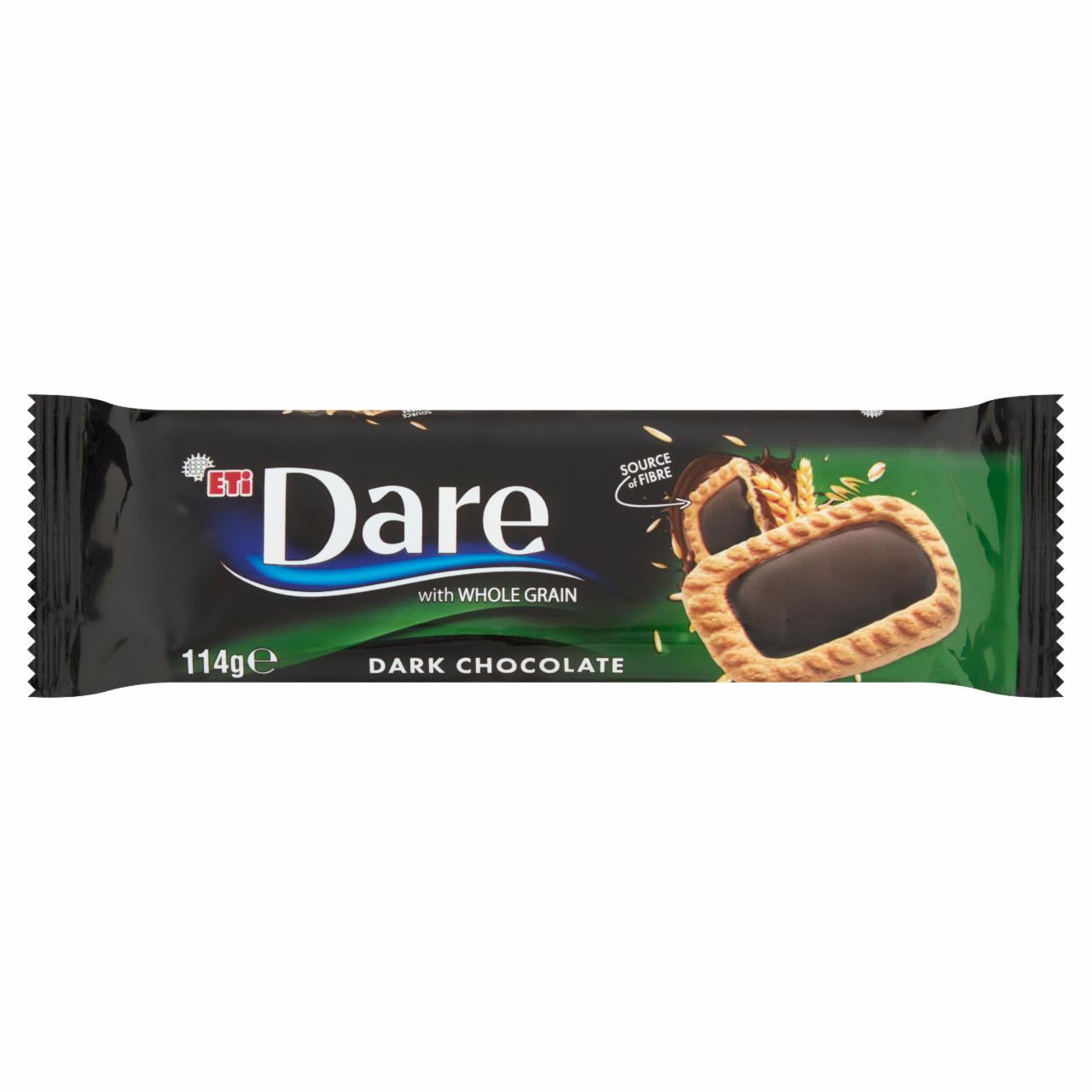 Fotografie - Dare with whole grain Dark chocolate Eti