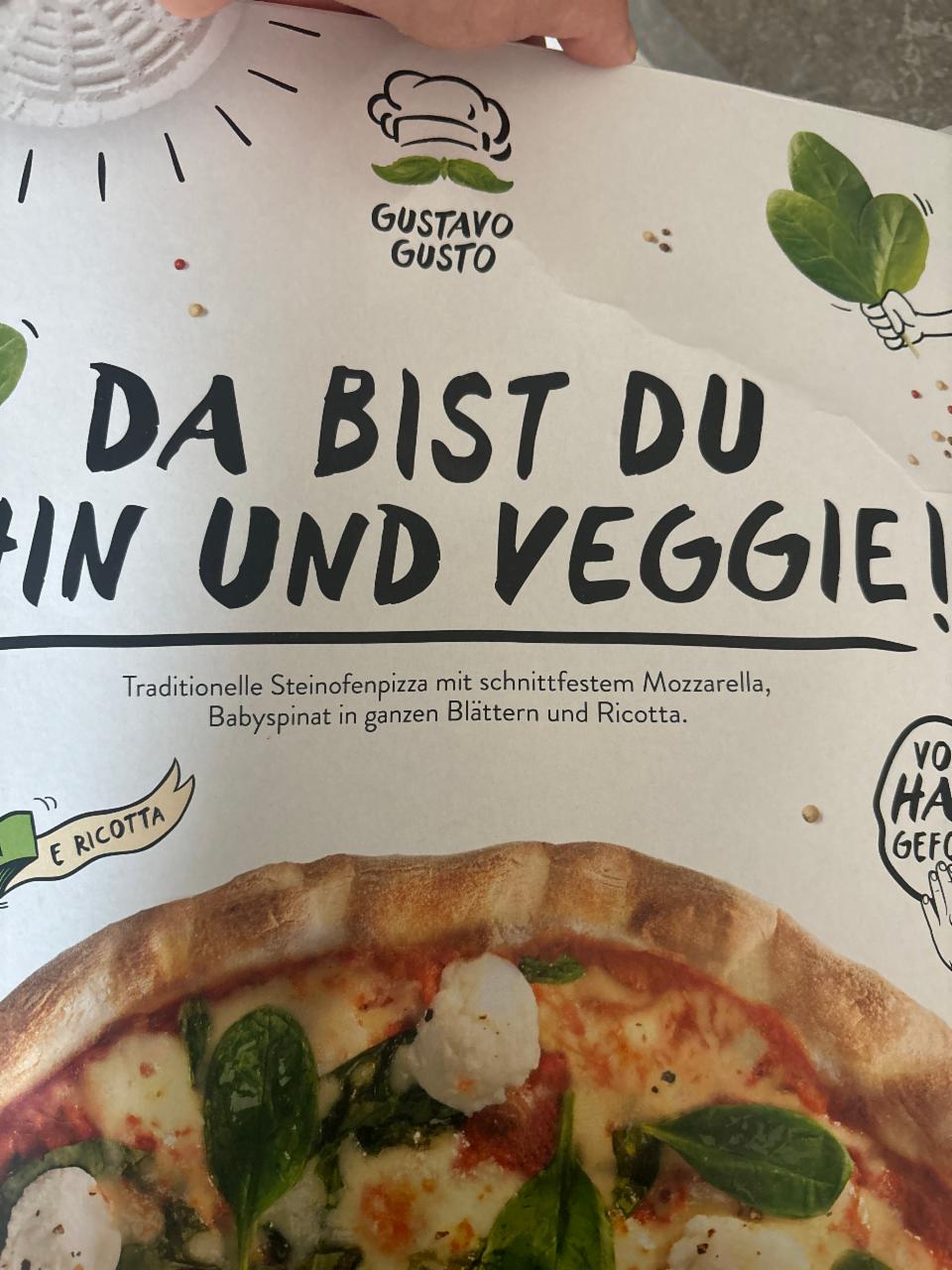 Fotografie - Da bist du hin und veggie Gustavo Gusto