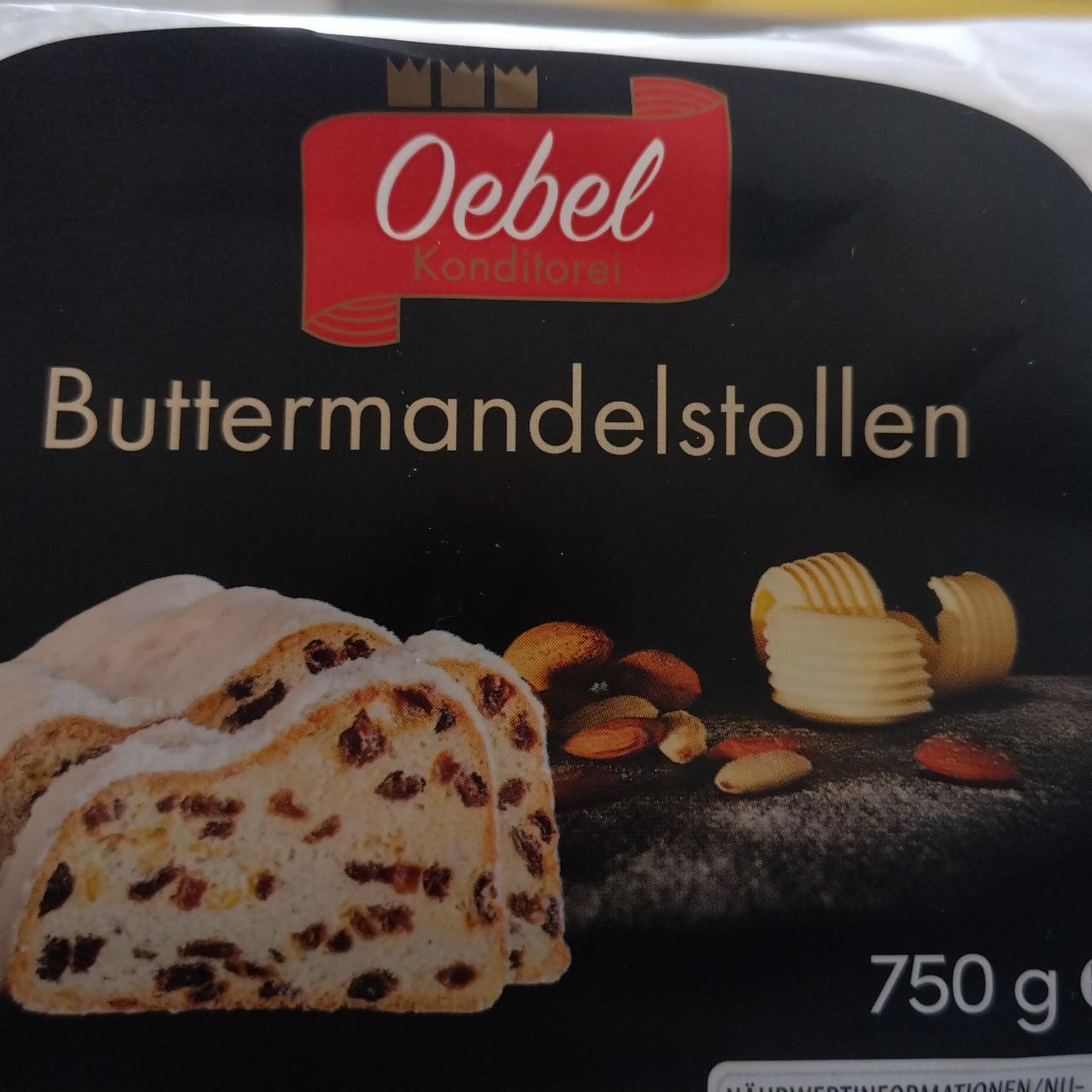 Fotografie - Buttermandelstollen Oebel