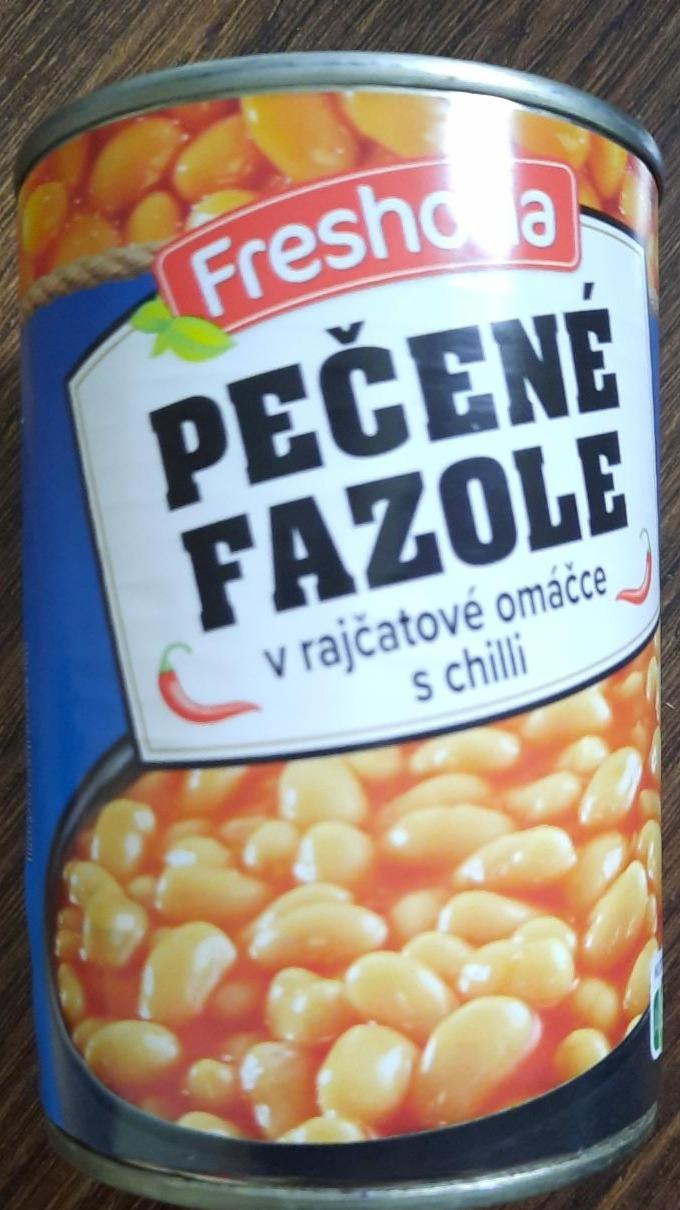 Fotografie - Pečené fazole v rajčatové omáčce s chilli Freshona