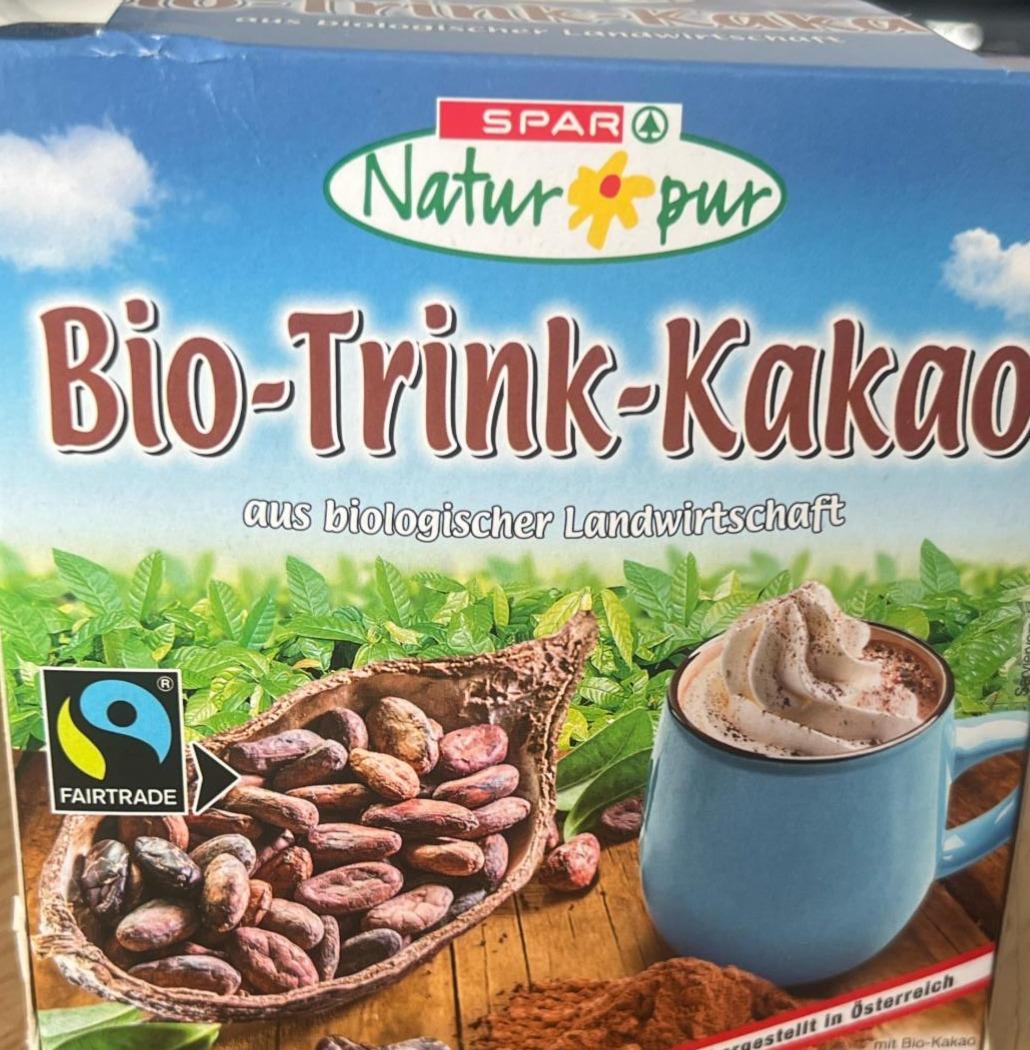 Fotografie - Bio trink kakao Spar Natur pur