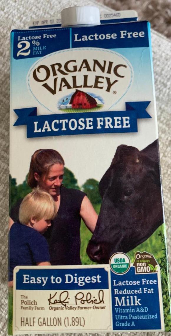 Fotografie - Milk Lactose Free Organic Valley