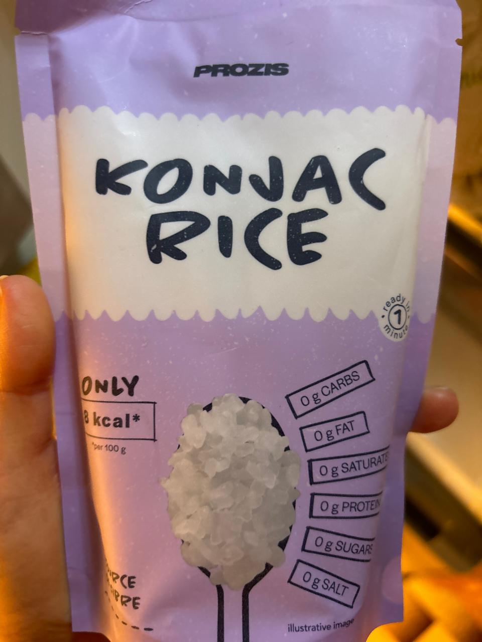 Fotografie - Konjac rice Prozis