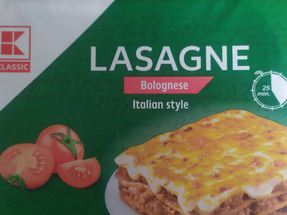 Fotografie - Lasagne bolognesse Italien style K-Classic