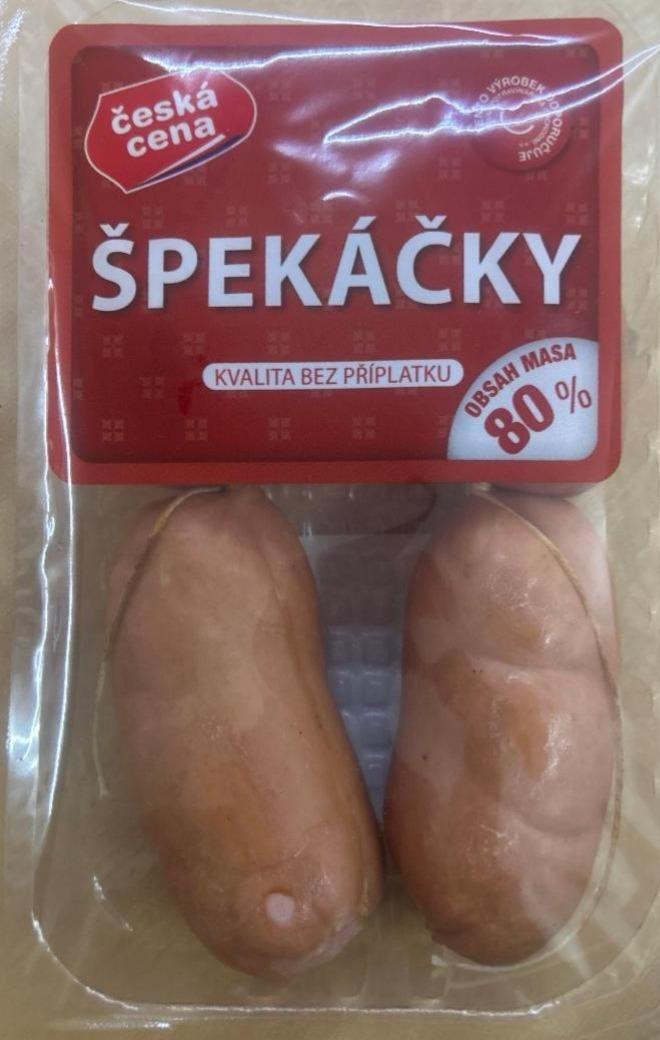 Fotografie - Špekáčky 80% Česká cena