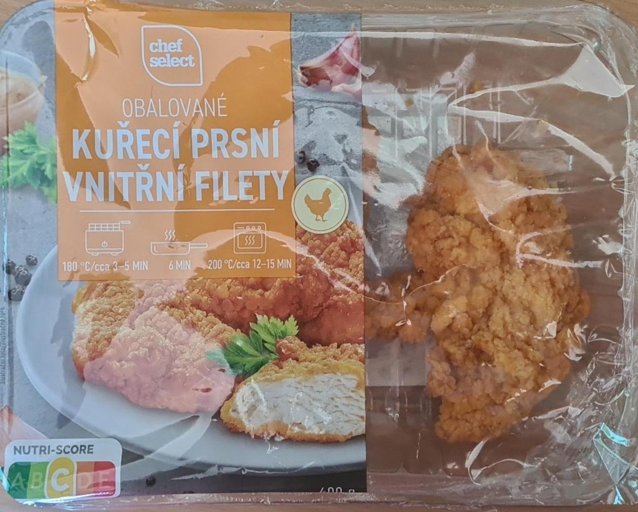 Fotografie - Obalované kuřecí prsní vnitřní filety Chef Select