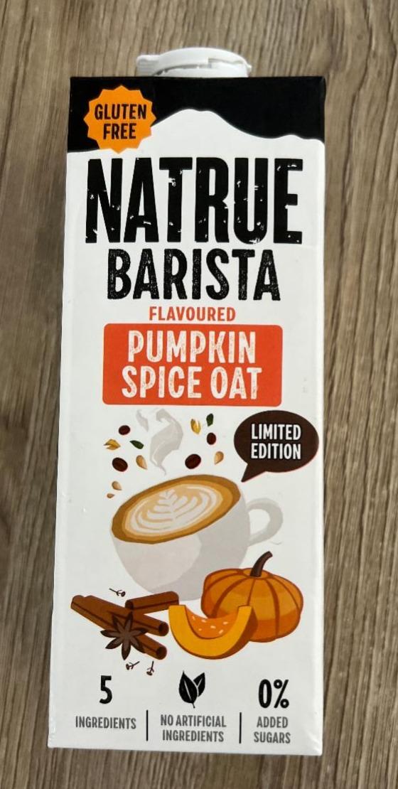 Fotografie - Barista flavoured pumpkin spice oat natrue