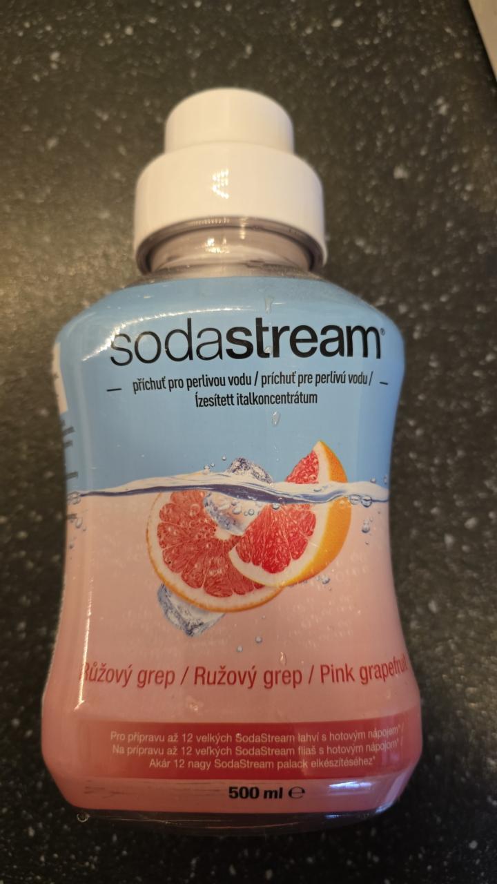 Fotografie - SodaStream pink grapefruit