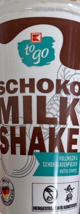 Fotografie - Schoko milk shake K-to go