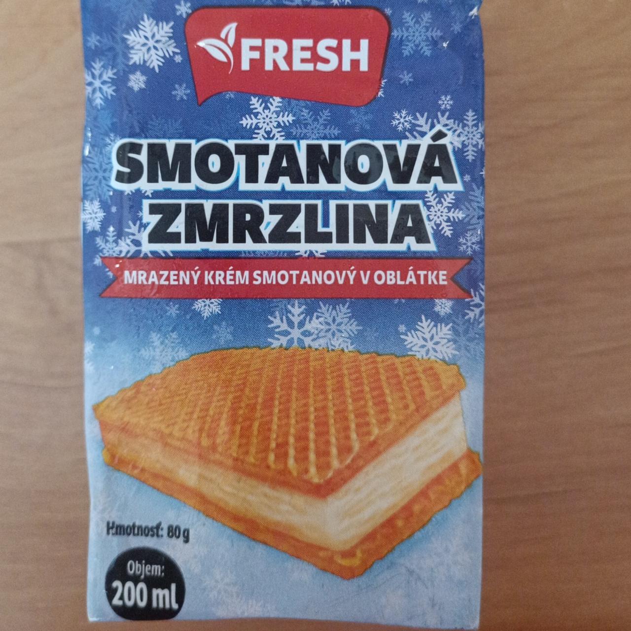 Fotografie - Smotanová zmrzlina Fresh