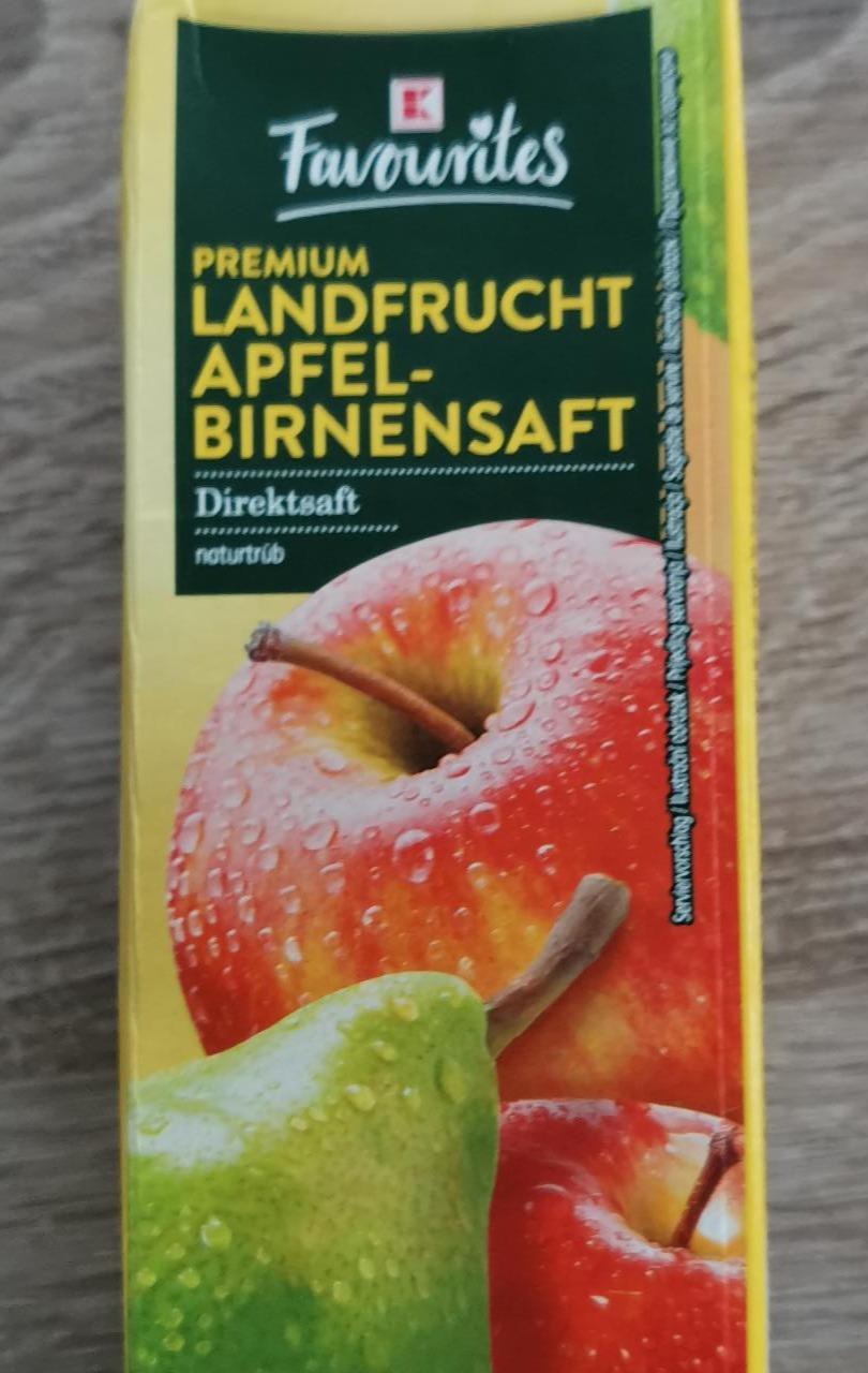 Fotografie - Premium landfrucht apfel-birnensaft K-Favourites