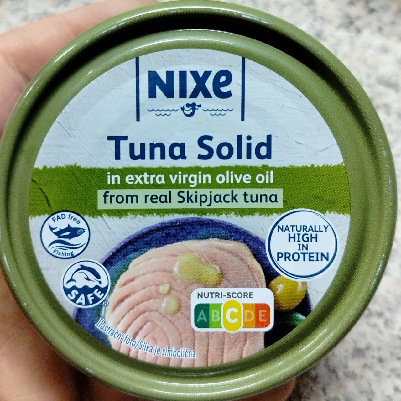 Fotografie - Tuna solid in extra virgin olive oil Nixe