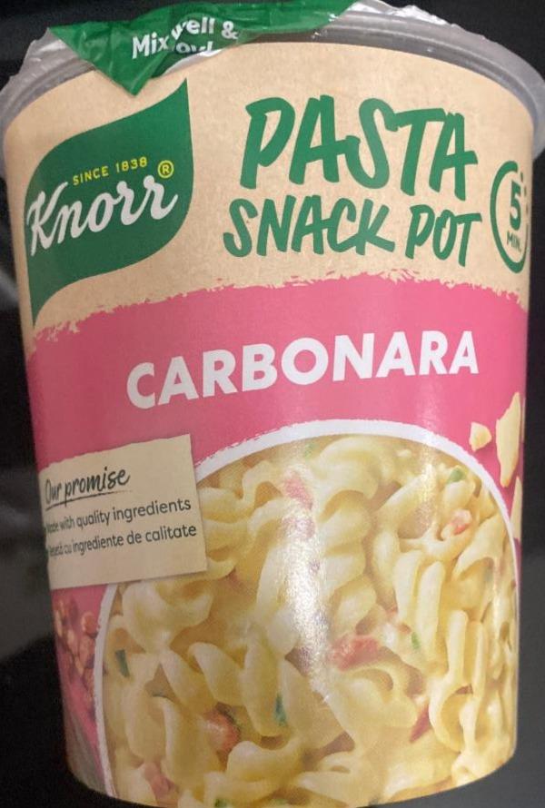 Fotografie - Pasta snack pot carbonara Knorr