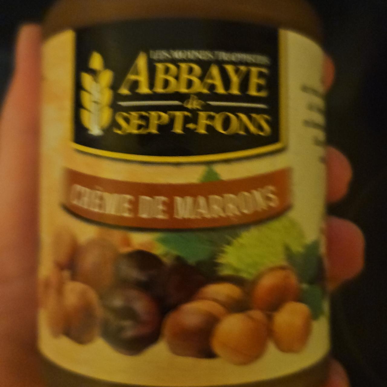 Fotografie - Crème de marrons Abbaye de Sept-Fons