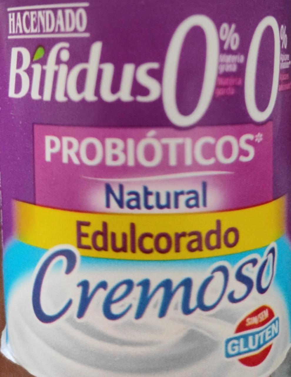 Fotografie - Bífidus probióticos natural edulcorado cremoso Hacendado