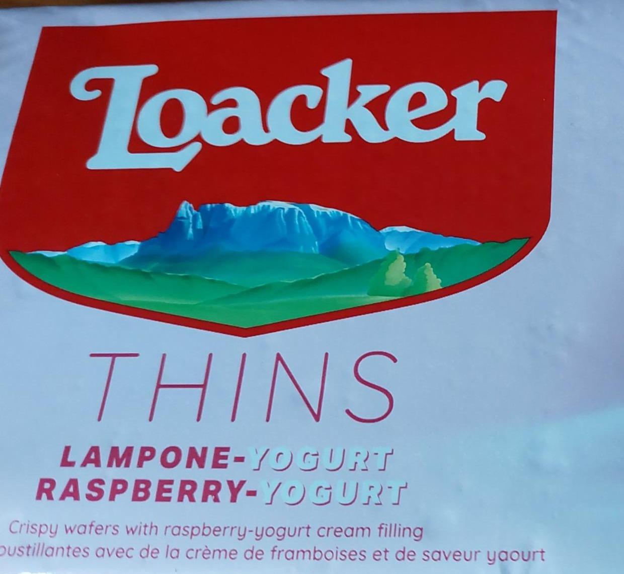 Fotografie - Thins rassberry-yogurt Loacker
