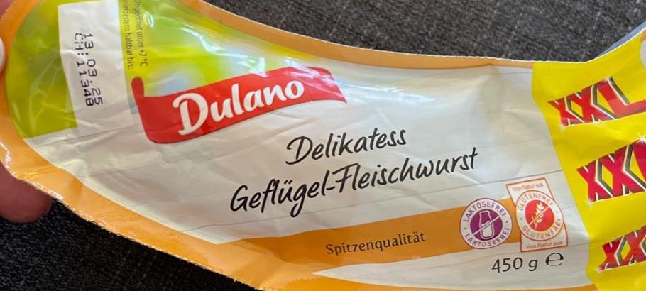 Fotografie - Delikates geflügel-fleischwurst Dulano