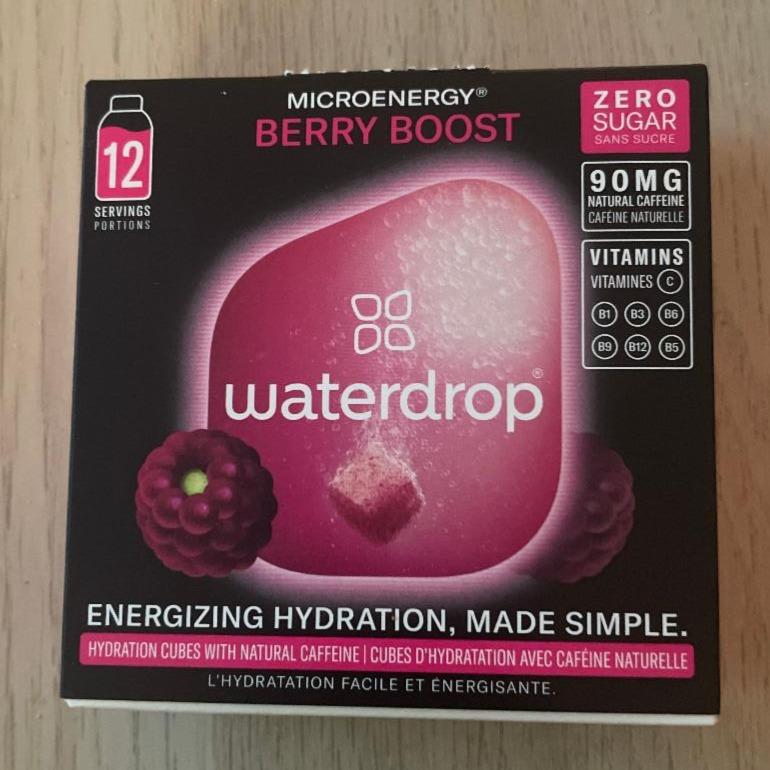 Fotografie - Berry boost Waterdrop