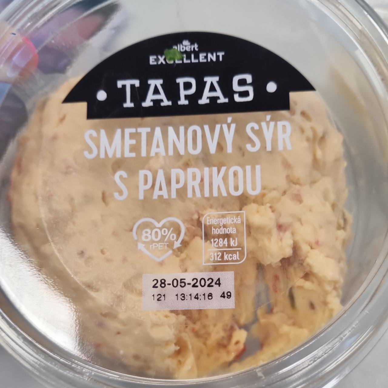 Fotografie - Tapas Smetanový sýr s paprikou Albert Excellent