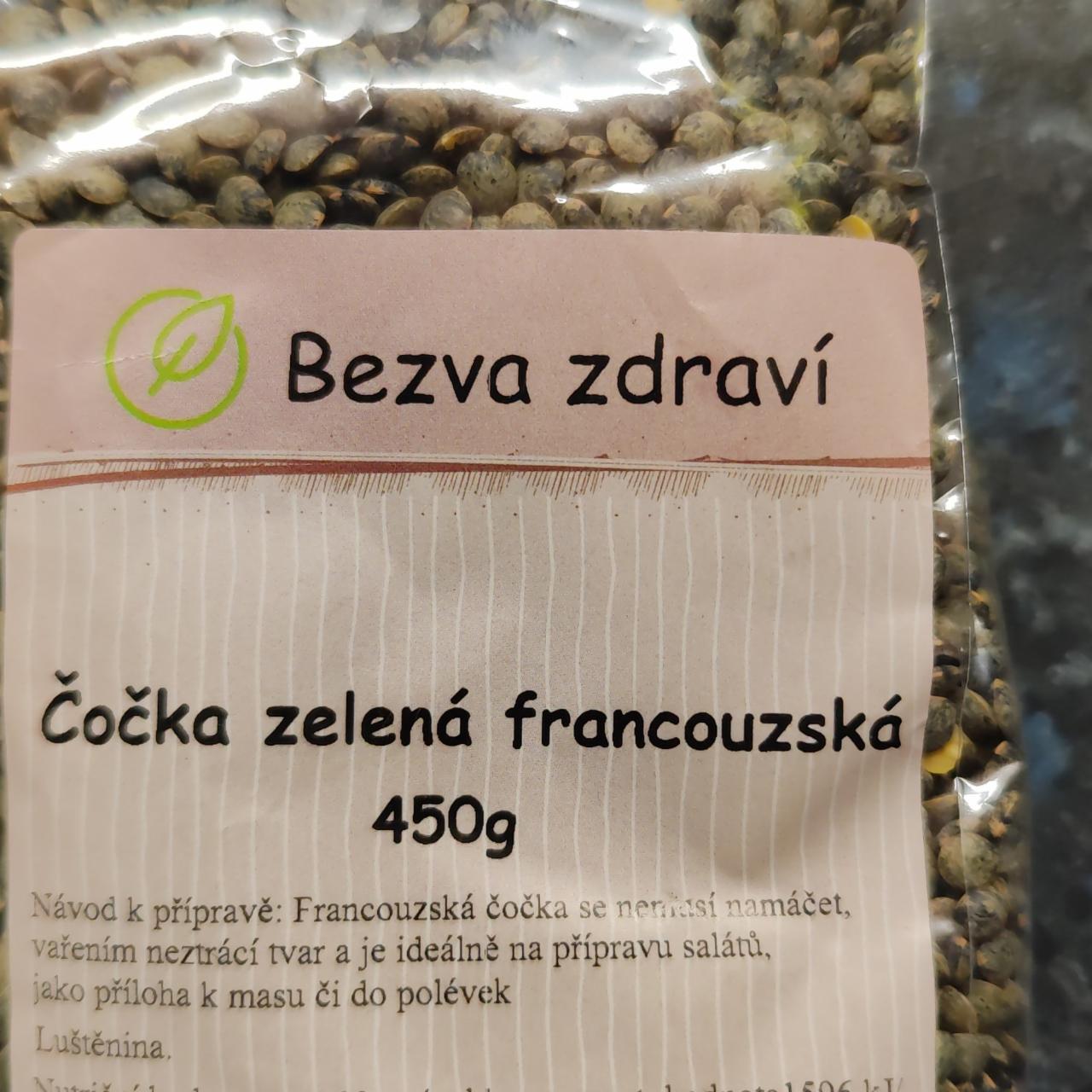 Fotografie - Čočka zelená francouzská Bezva zdraví