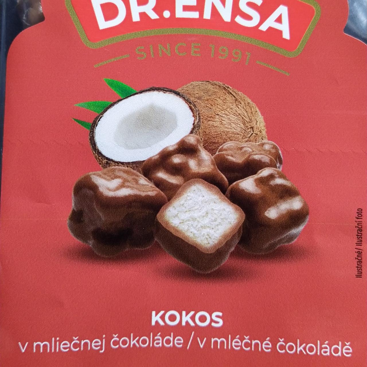 Fotografie - Kokos v mléčné čokoládě Dr.Ensa