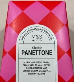 Fotografie - Panettone classic M&S Food