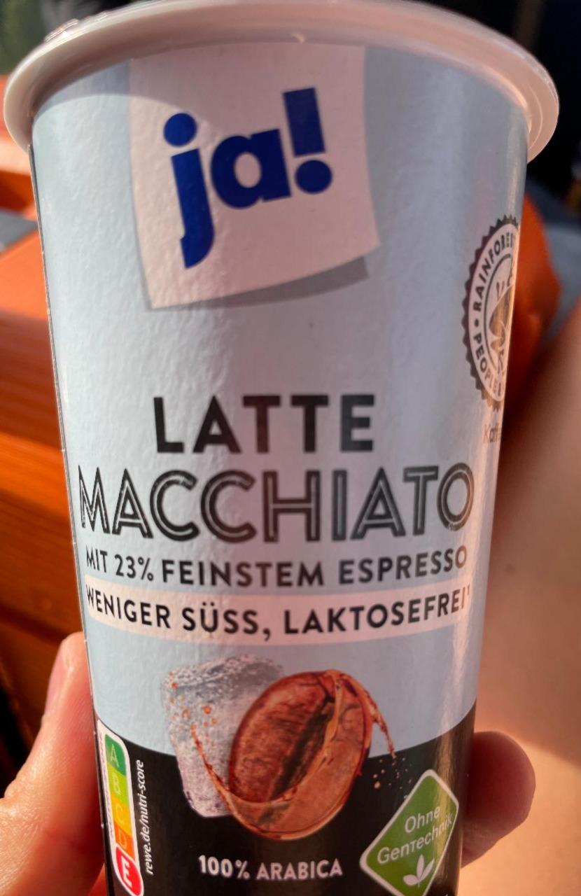 Fotografie - Latte Macchiato weniger süss laktosefrei Ja!