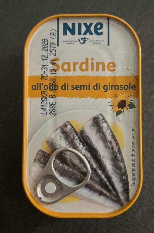 Fotografie - Sardine all'olio di semi di girasole Nixe