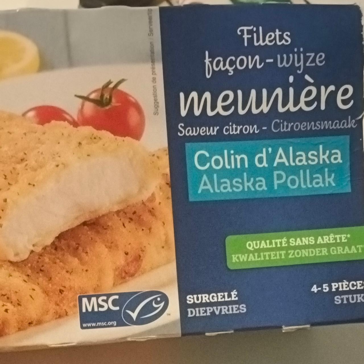 Fotografie - Colin d'alaska filets façon meunière Carrefour Extra