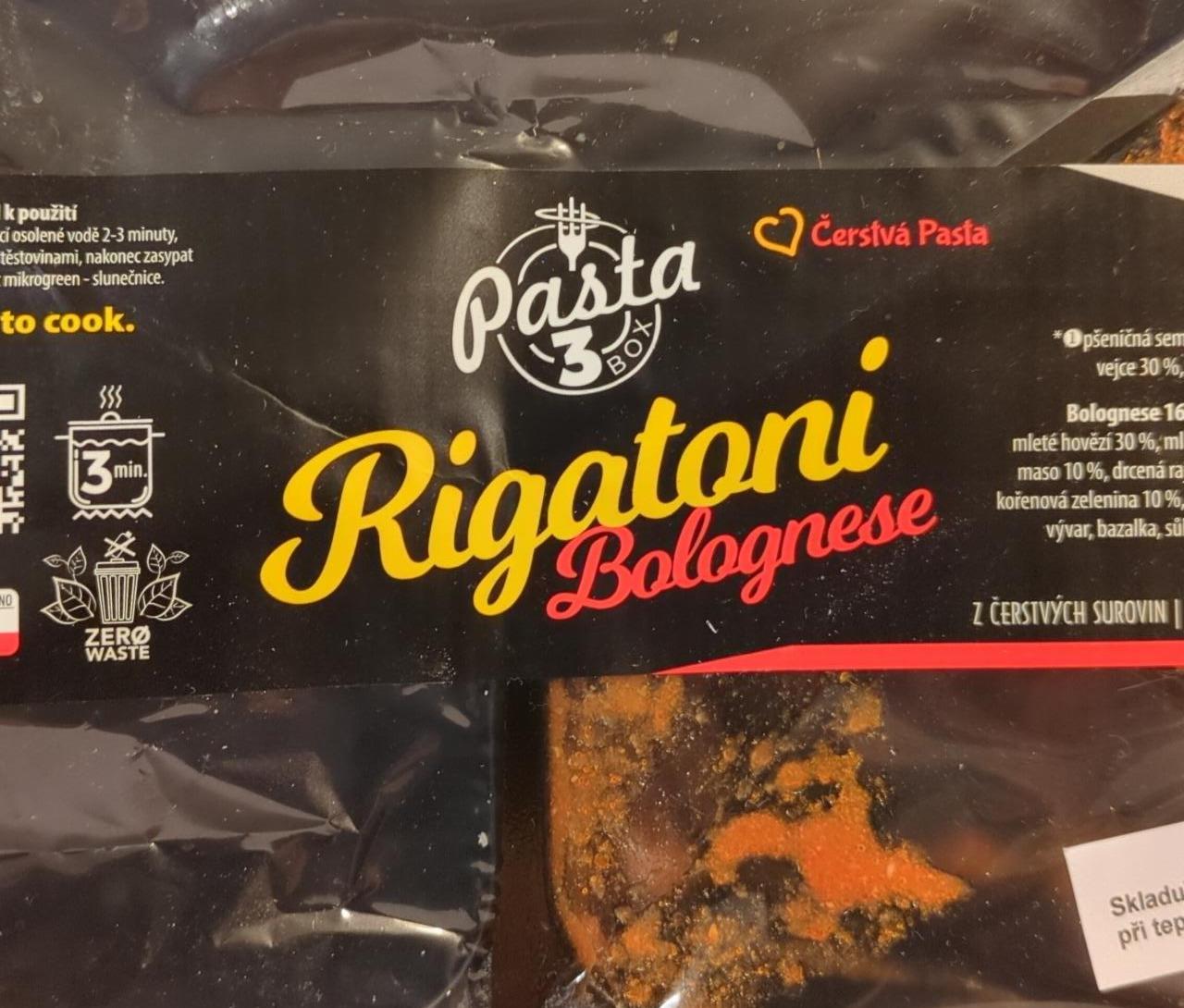 Fotografie - Rigatoni bolognese Čerstvá pasta