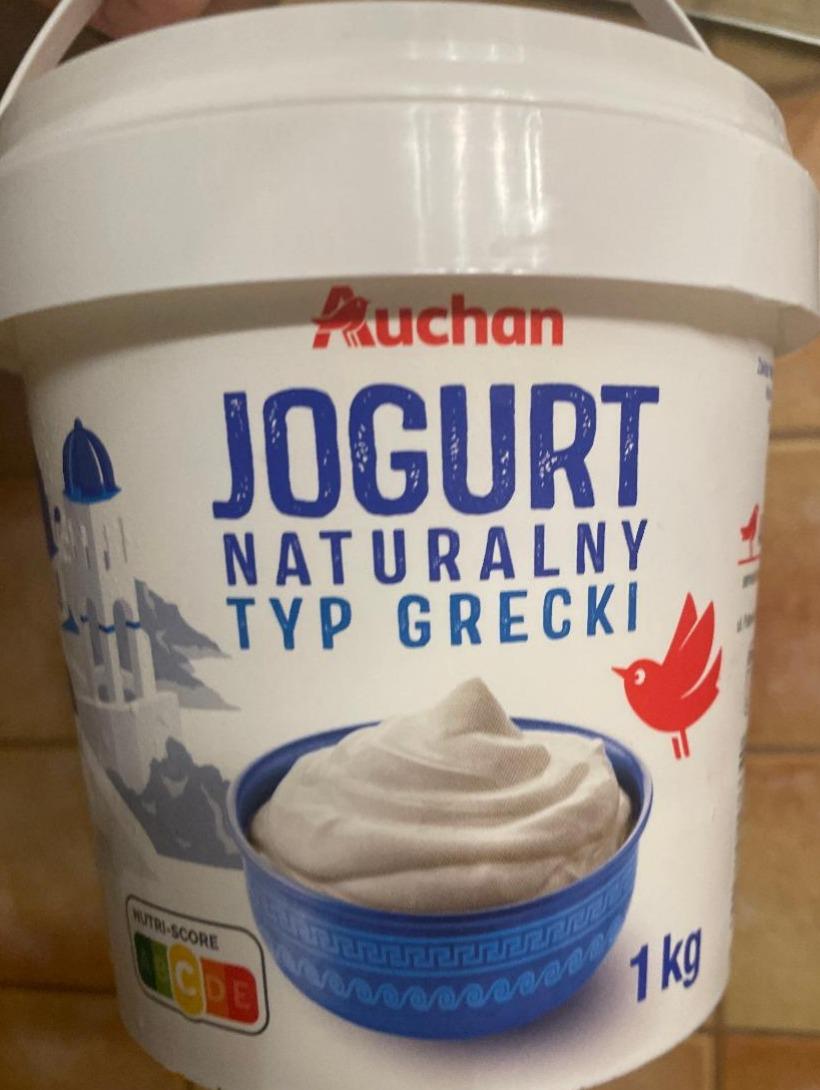 Fotografie - Jogurt naturalny typ grecki Auchan