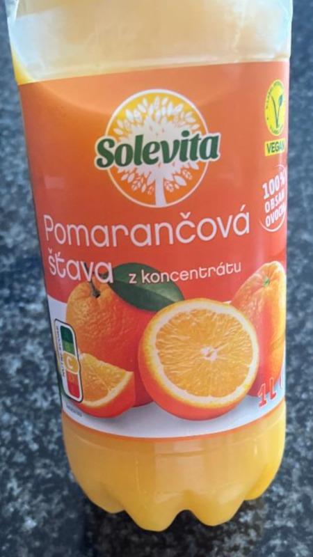 Fotografie - Pomarančová šťava z koncentrátu Solevita