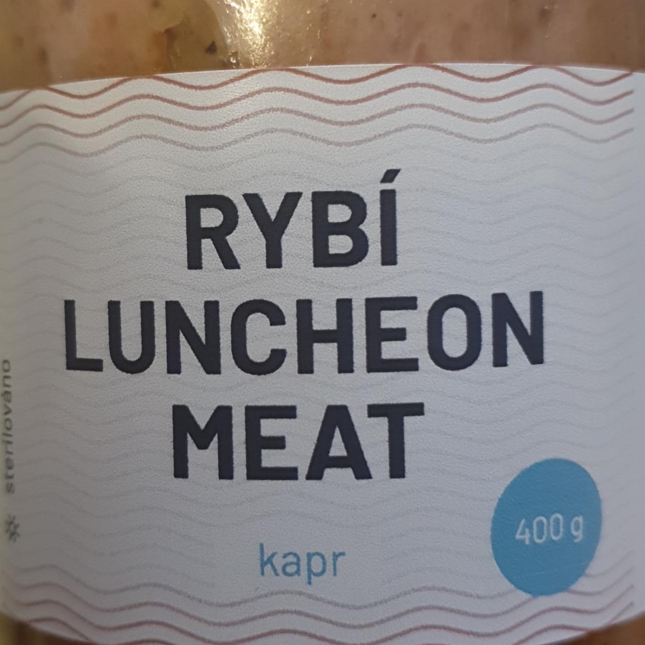 Fotografie - Rybí luncheonmeat kapr Ryby pro zdraví