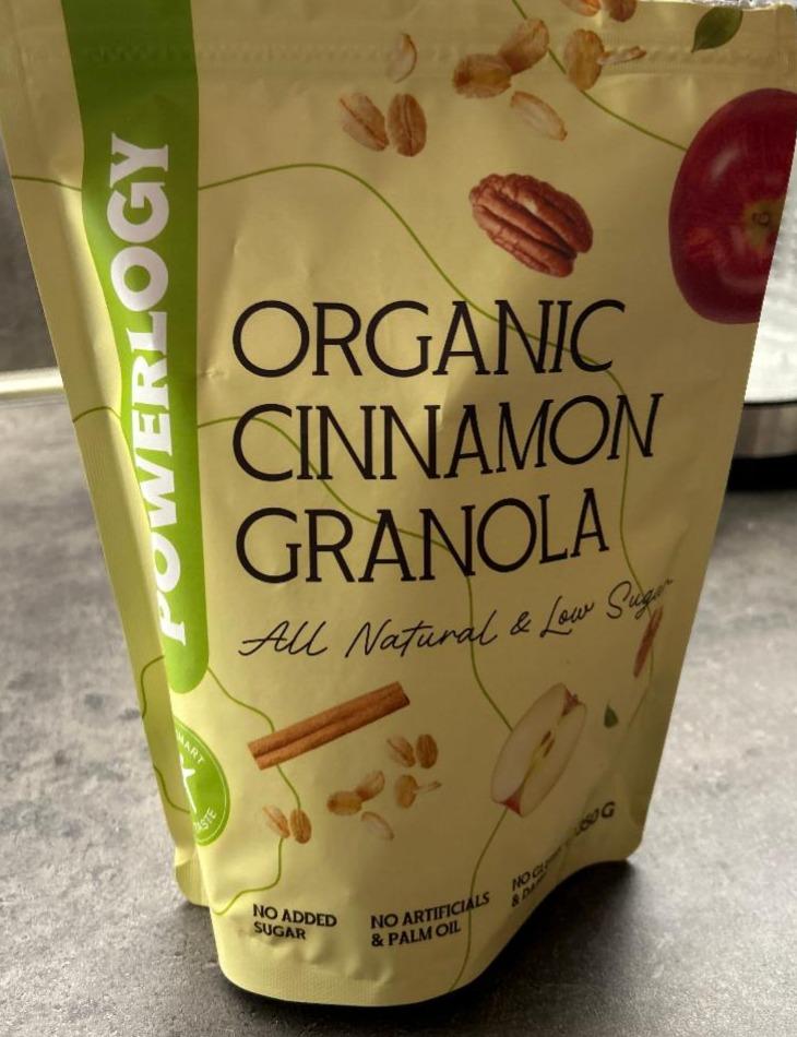 Fotografie - Organic cinnamon granola Powerlogy