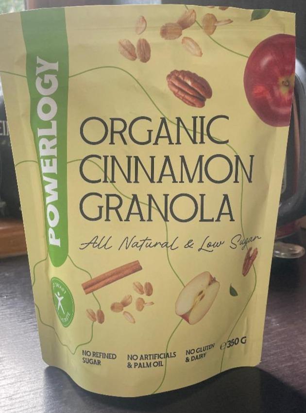 Fotografie - Organic cinnamon granola Powerlogy