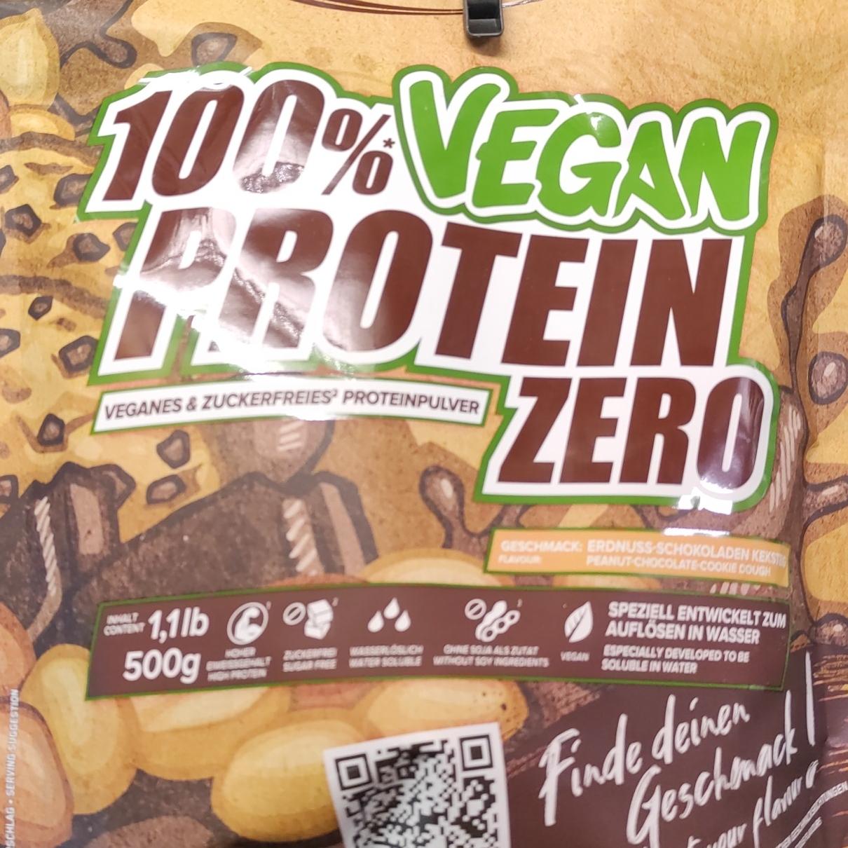 Fotografie - 100% Vegan protein peanut chocolate cookie dough IronMaxx