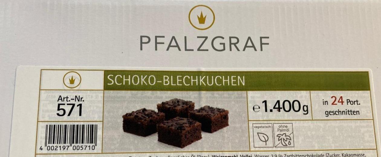 Fotografie - Schoko-blechkuchen Pfalzgraf