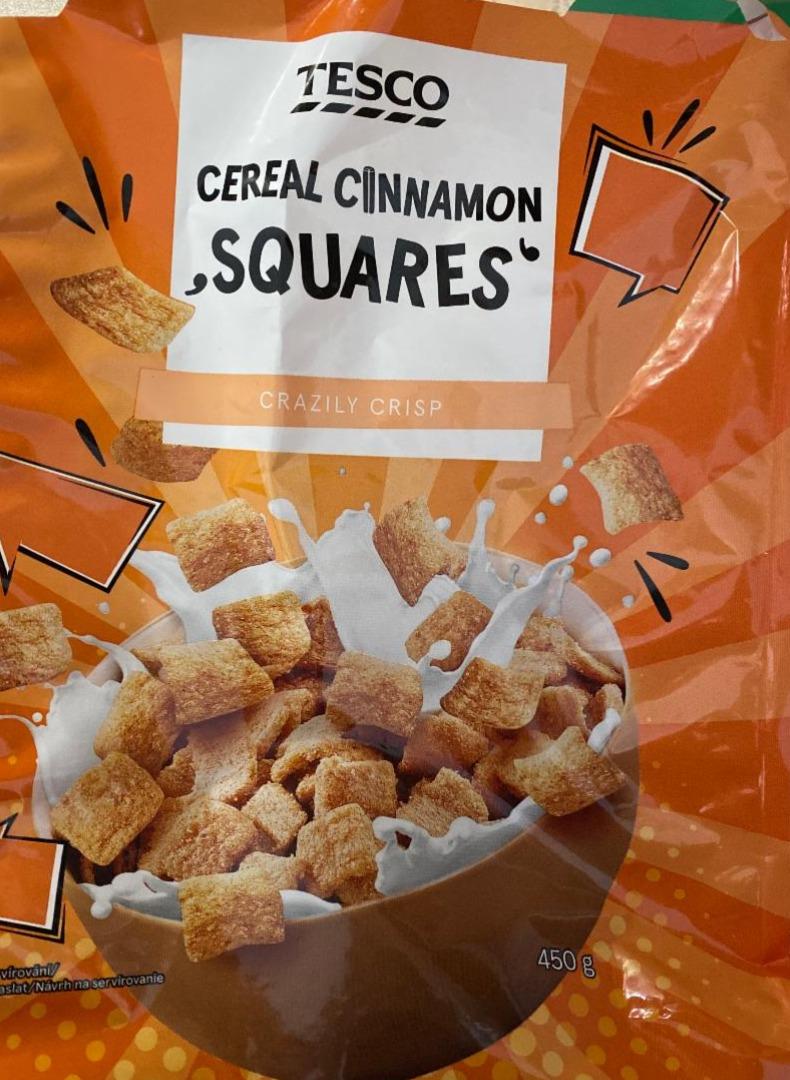 Fotografie - Cereal cinnamon squares Tesco
