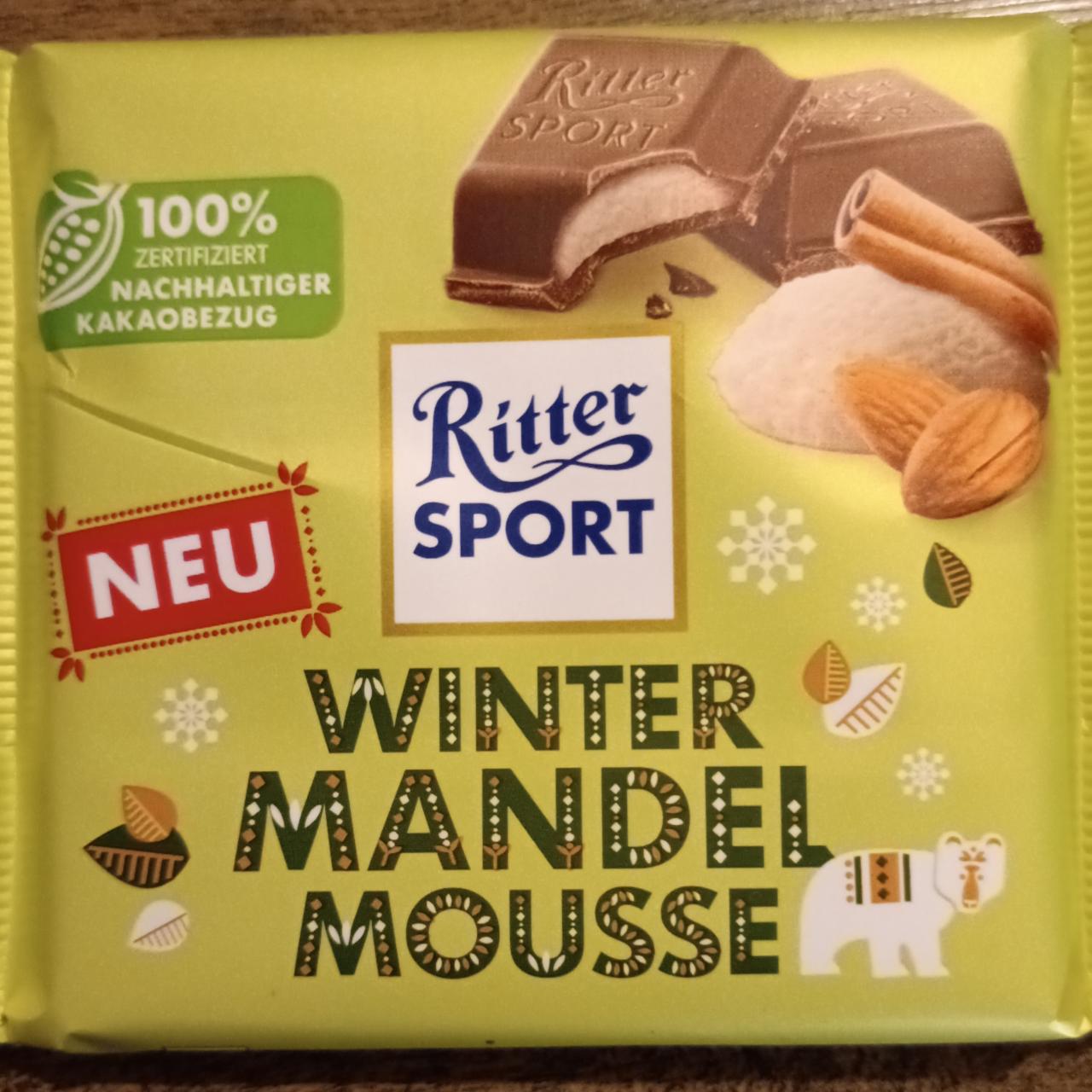 Fotografie - Winter mandel mousse Ritter Sport