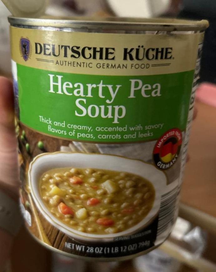 Fotografie - Hearty pea soup Deutsche Küche