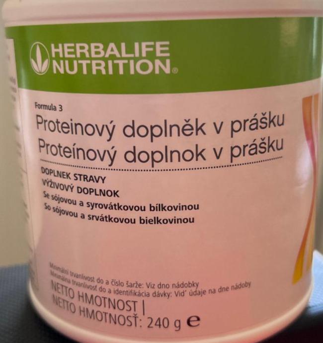 Fotografie - Proteinový doplněk v prášku Herbalife Nutrition